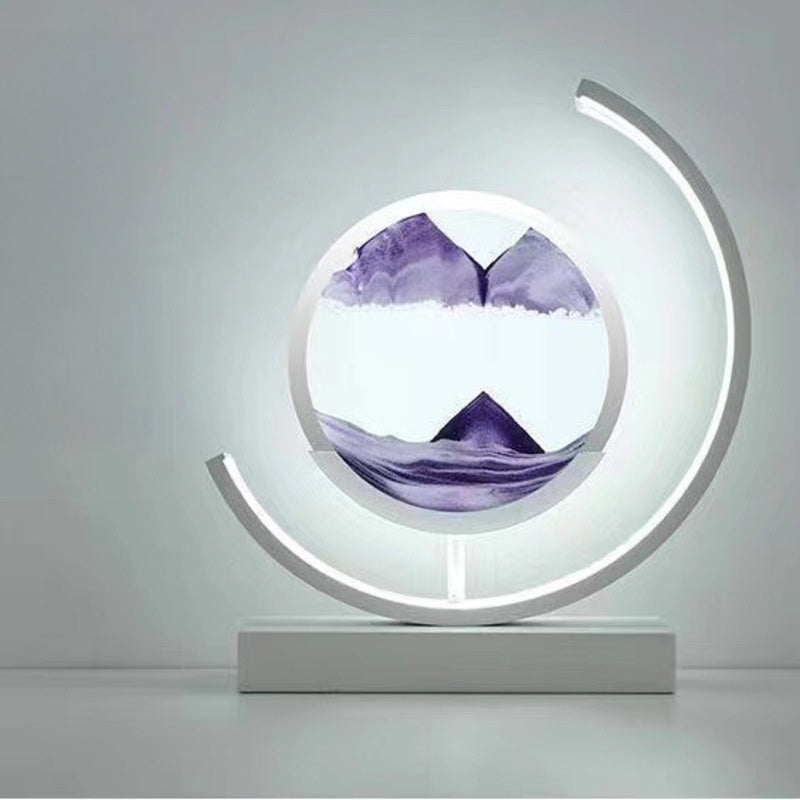 LED Flowing Sand Painting Lamp: Night Light for Home (Gift Option) eprolo