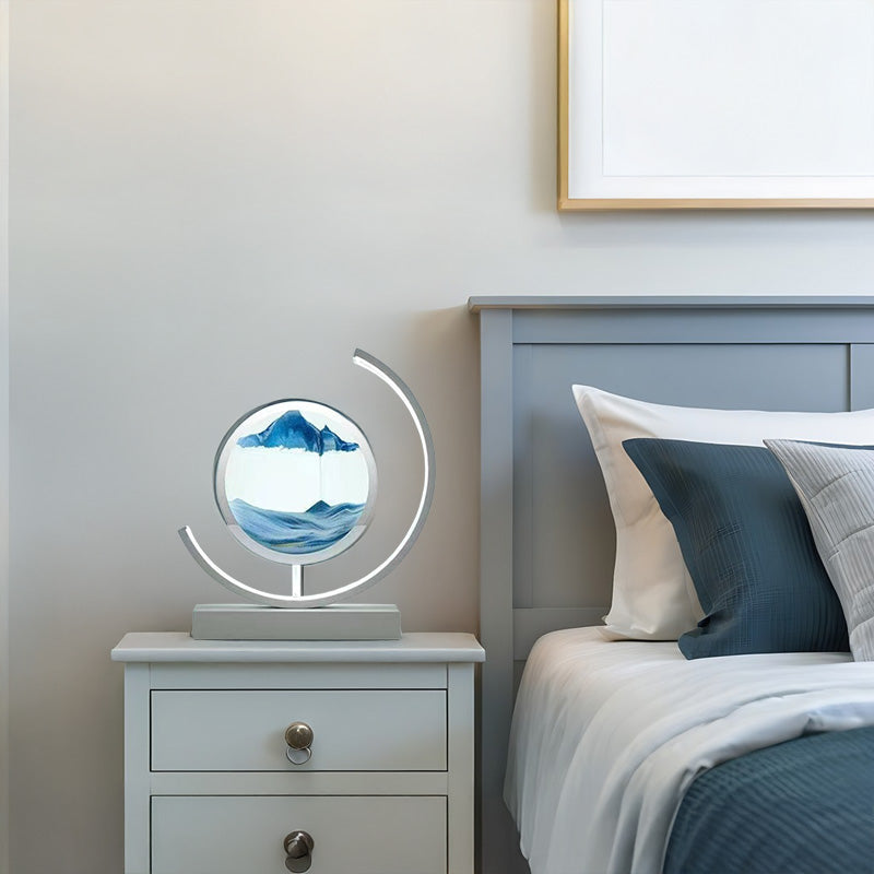 LED Flowing Sand Painting Lamp: Night Light for Home (Gift Option) eprolo