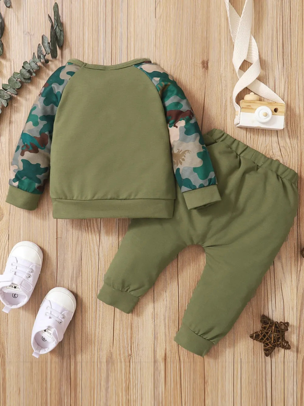 Children's Camouflage Top and Pants Set eprolo