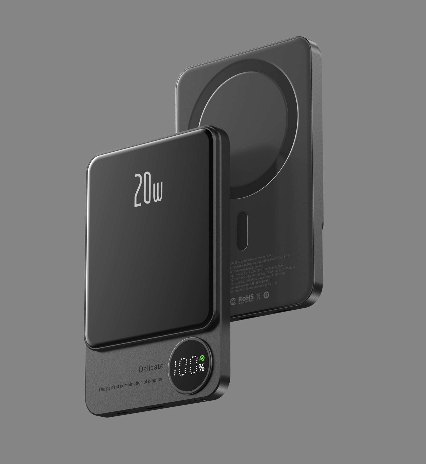 Macsafe Powerbank Magnetic Wireless Power Bank For 14 14Pro 14ProMax 14Plus Charger External Auxiliary Battery Brilliant Roots