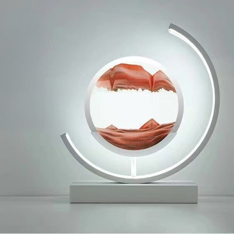 LED Flowing Sand Painting Lamp: Night Light for Home (Gift Option) eprolo
