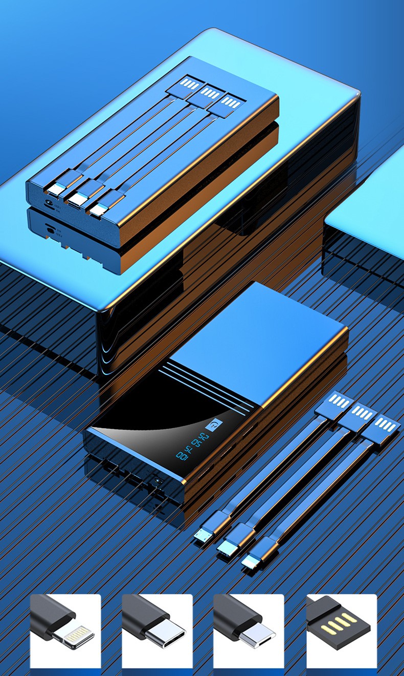 Large Capacity Fast Charging Gift Mobile Power Bank Brilliant Roots