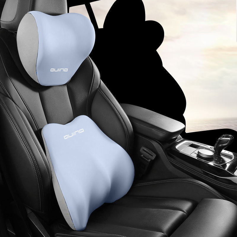 Car Headrest Neck Pillow Waist Support Set eprolo