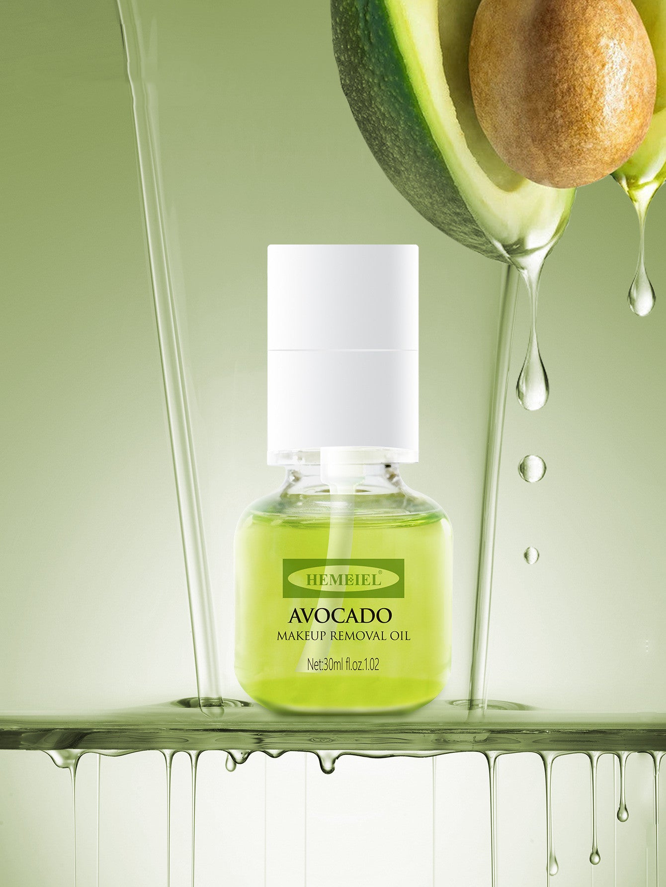 Facial Makeup Remover Olive Cleansing Oil Avocado Cleaning Brilliant Roots