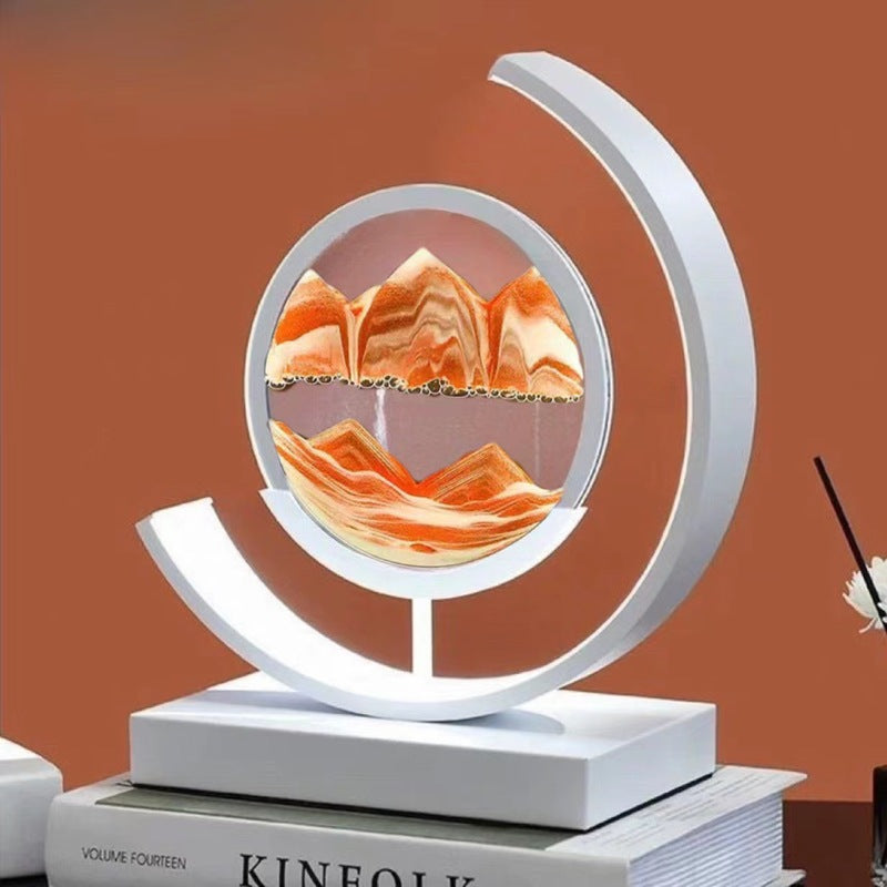 LED Flowing Sand Painting Lamp: Night Light for Home (Gift Option) eprolo