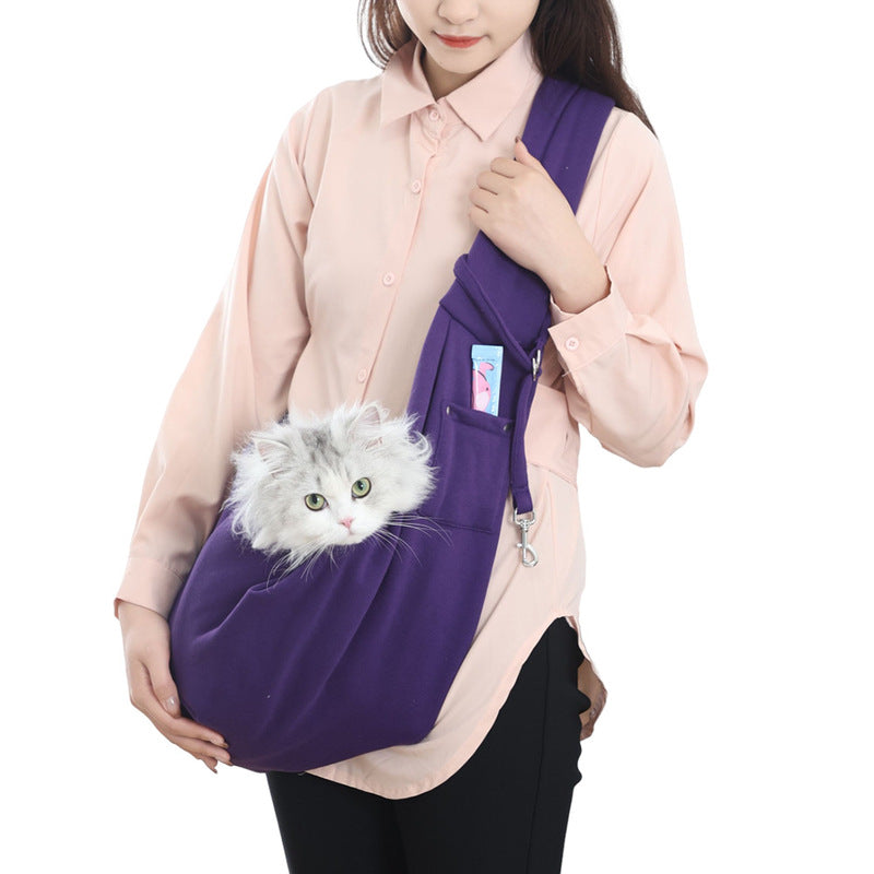 Portable Pet Carrier Bag for Small Dogs & Cats up to 7.5kg - Lightweight Shoulder Bag for Travel, Hiking, and Outdoor Use eprolo