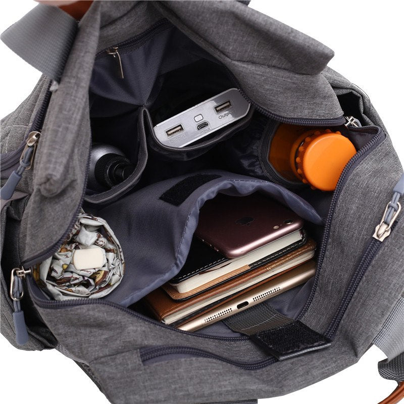 3pcs/set Baby Diaper Bag Suits For Mom Mother Mummy Maternity Bag Fashion Zipper Nappy Bags Set for Stroller Coin Pocket Handbag eprolo