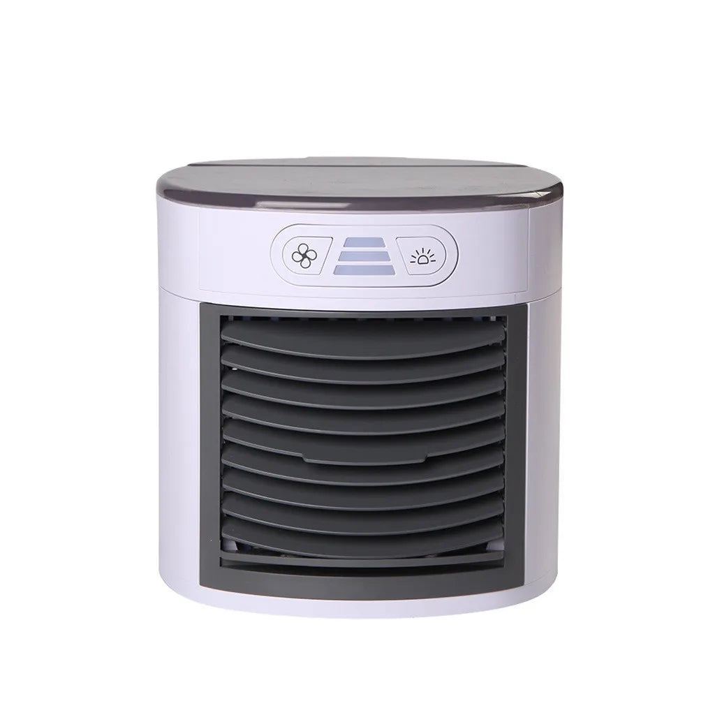 Portable Air Conditioner Usb Desktop Air Conditioning Usb Convenient Air Cooler Fan Digital Humidifier Mini Air Cooling Fan eprolo